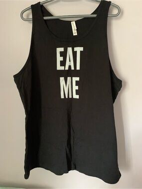 Eat Me Graphic Tank Top Unisex XL